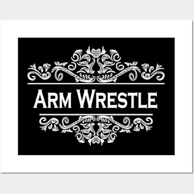 Arm Wrestle Wall Art by Shop Ovov